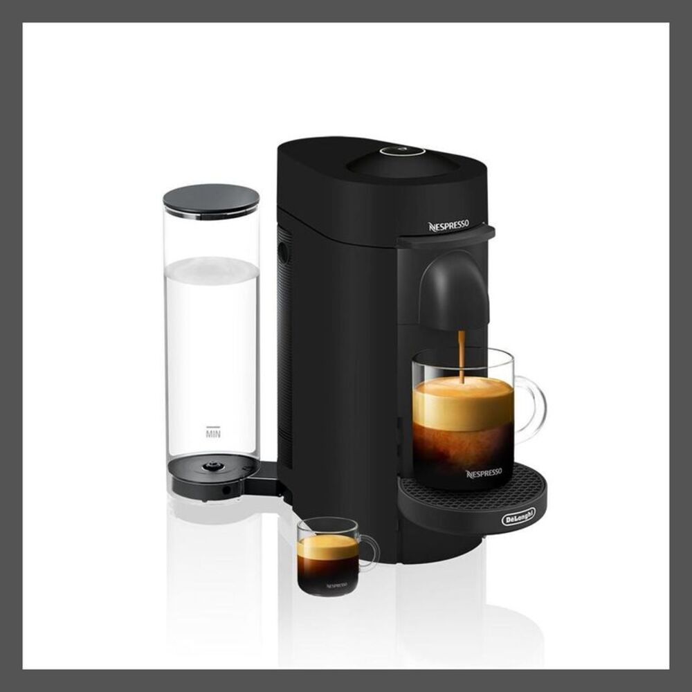 Nespresso -  60 oz Coffee Maker Espresso Machine Blac Black